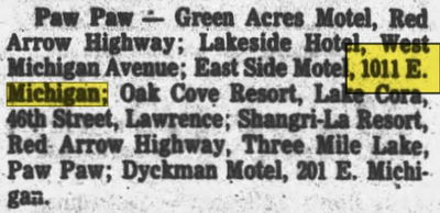 East Side  Motel - Apr 1988 Article (newer photo)